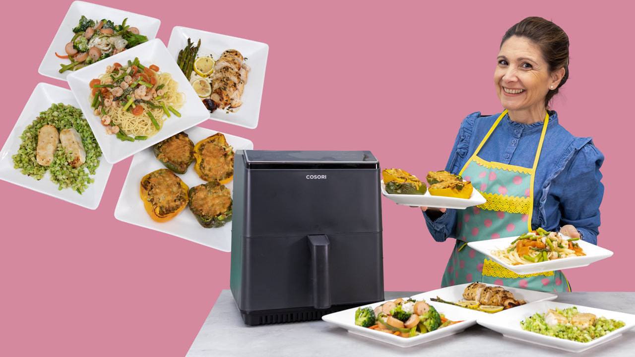 5 Almuerzos Rápidos y Deliciosos en Air Fryer