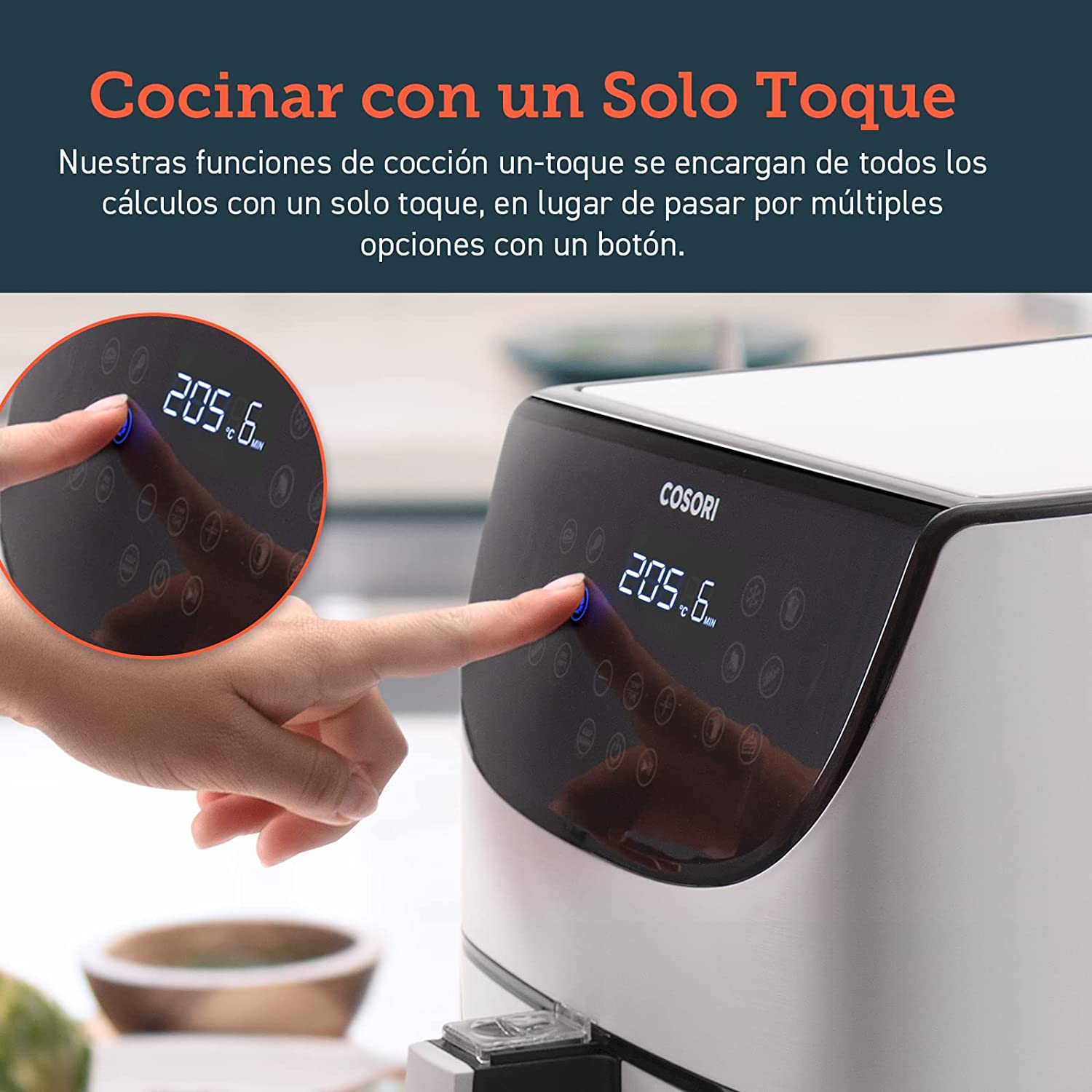 Cocinar con un solo toque