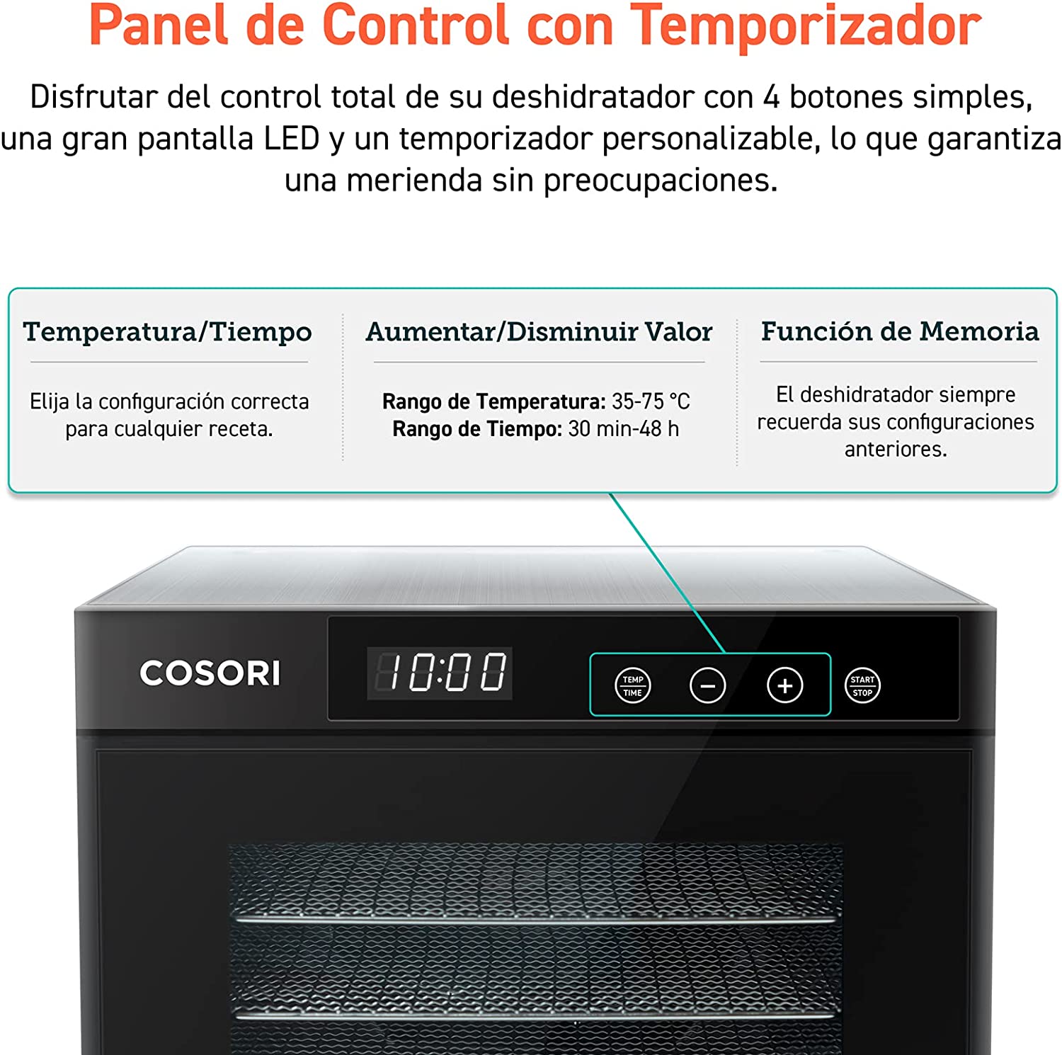 Panel de Control con Temporizador