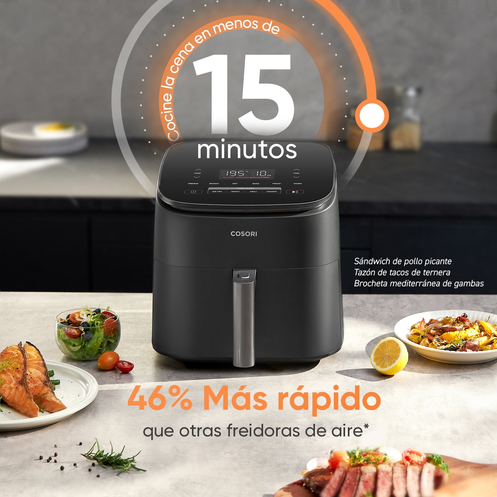 COSORI Freidora de Aire Turbo Blaze™ 6L Air Fryer