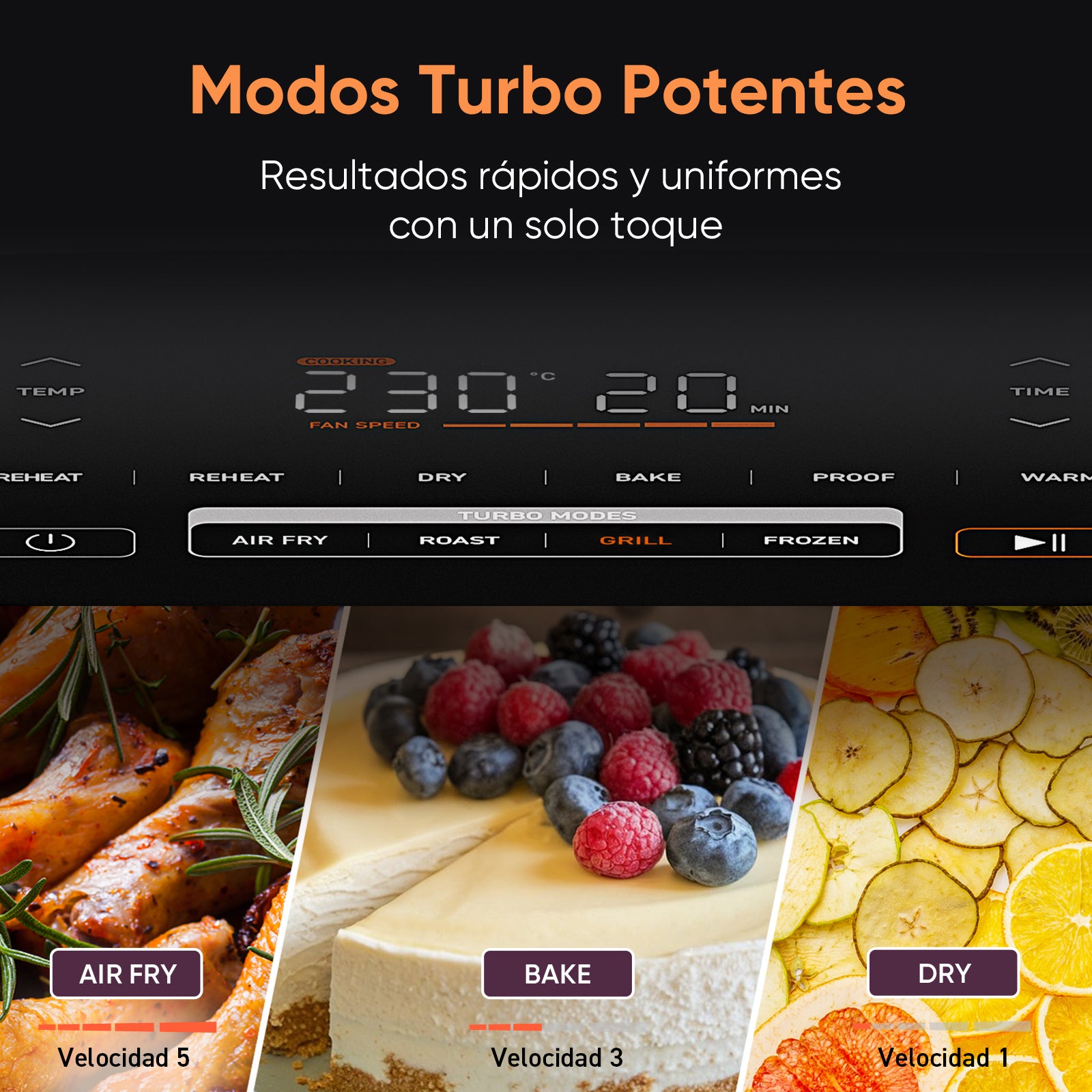 COSORI Freidora de Aire Turbo Blaze™ 6L Air Fryer