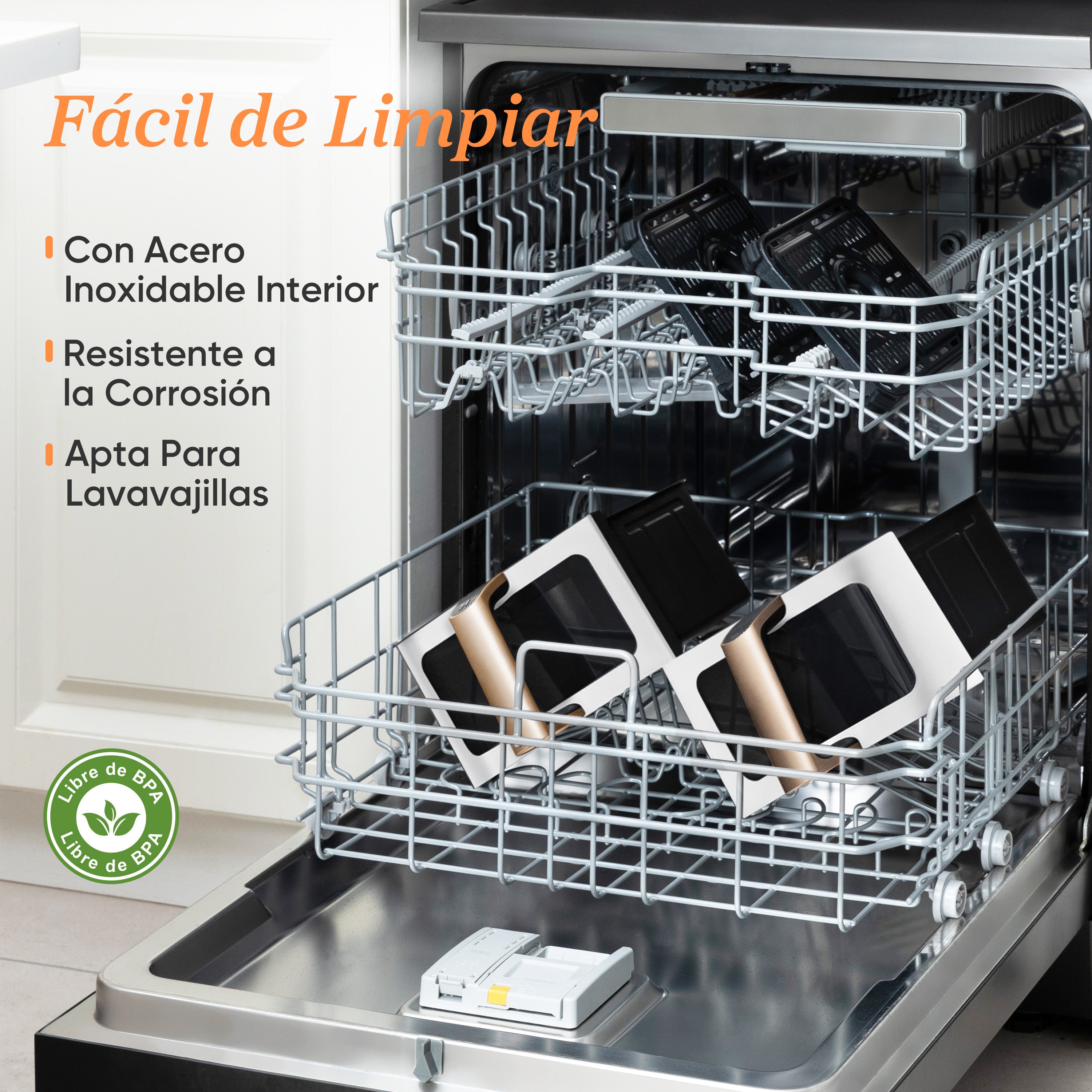 Cosori Freidora de Aire Grande con Doble Cesta 8,5L Air Fryer Blanca