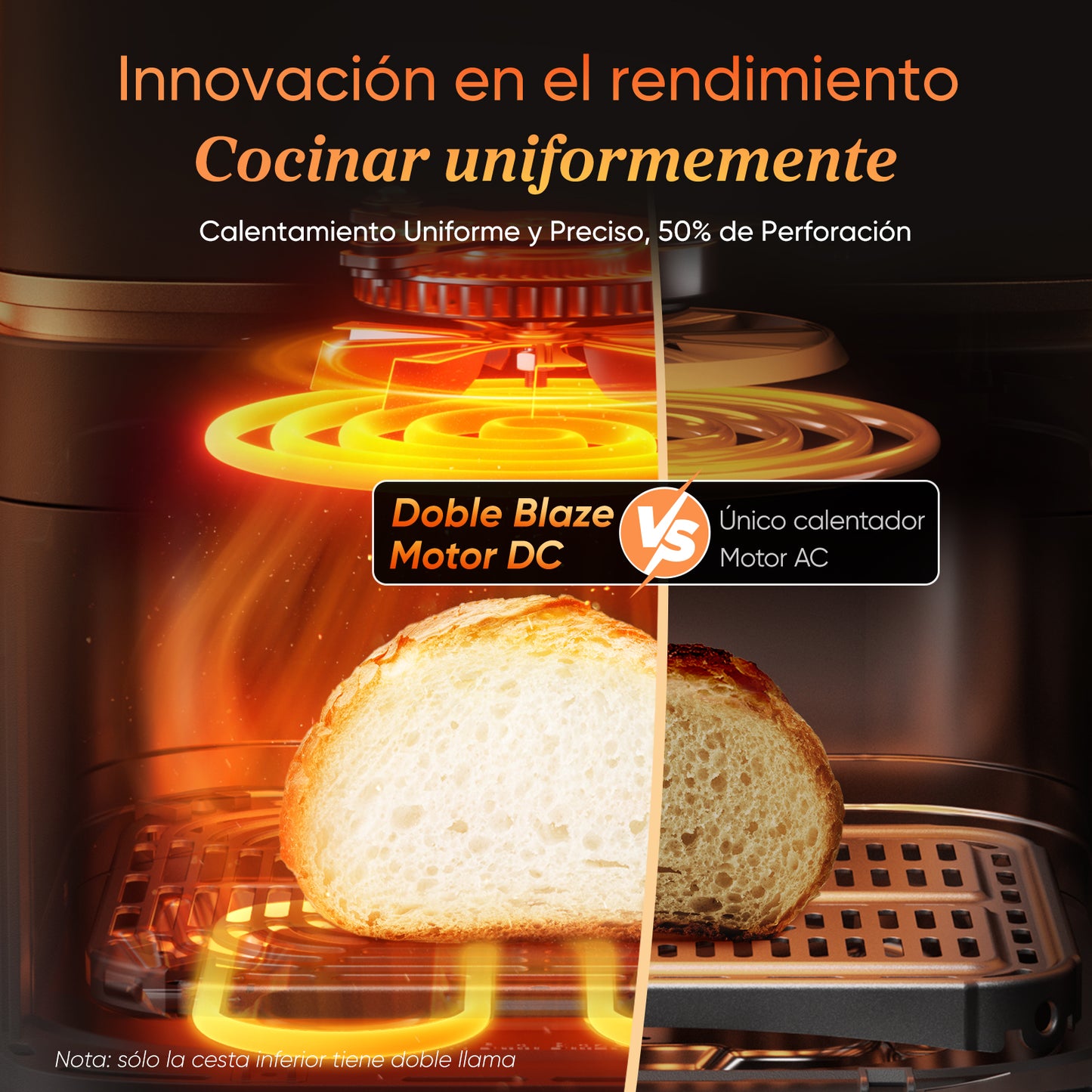 Cosori Freidora de aire Turbo Tower™ Pro 10.8L Smart Air Fryer