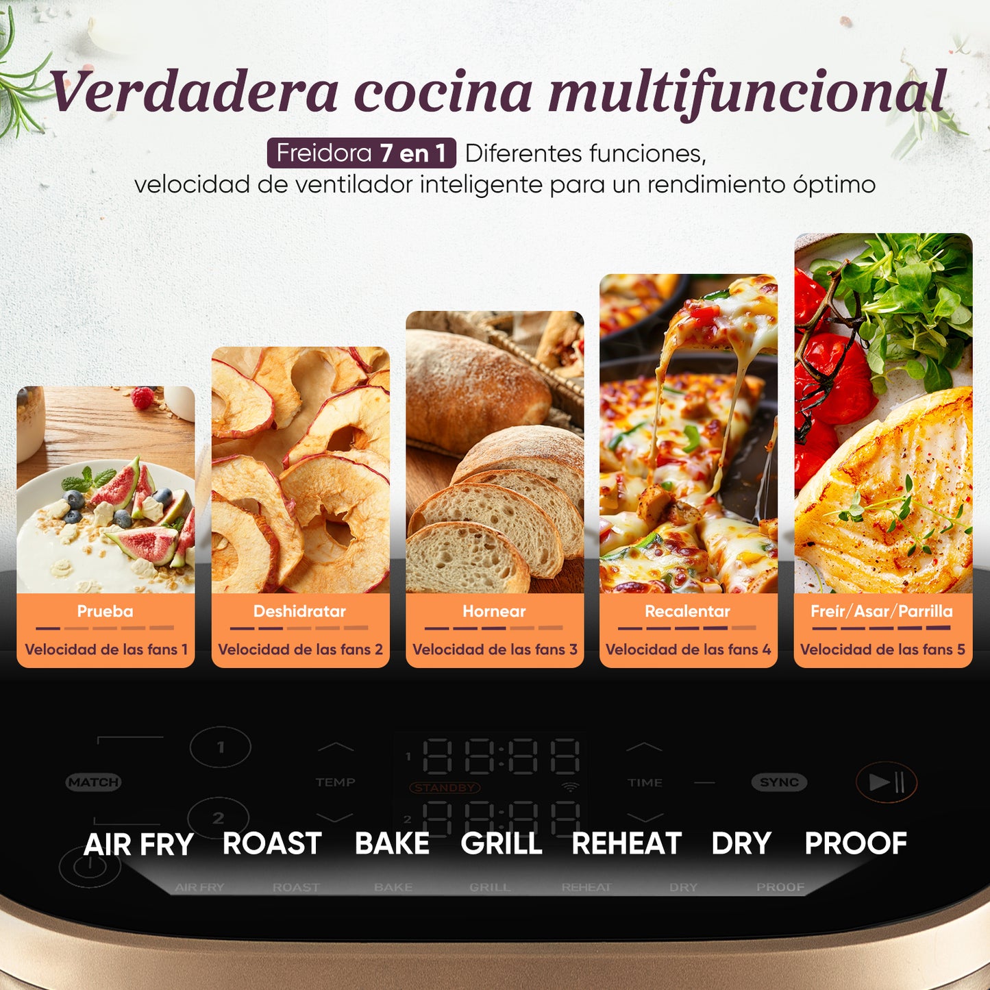 Cosori Freidora de aire Turbo Tower™ Pro 10.8L Smart Air Fryer