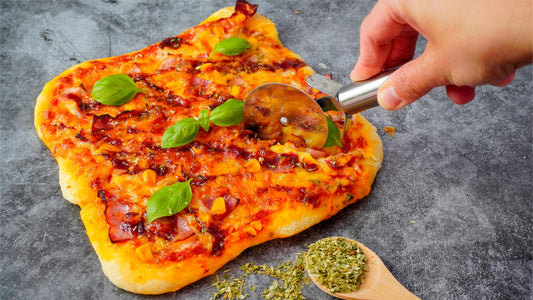 RECETAS COSORI - Pizza Casera de Bacon y Queso