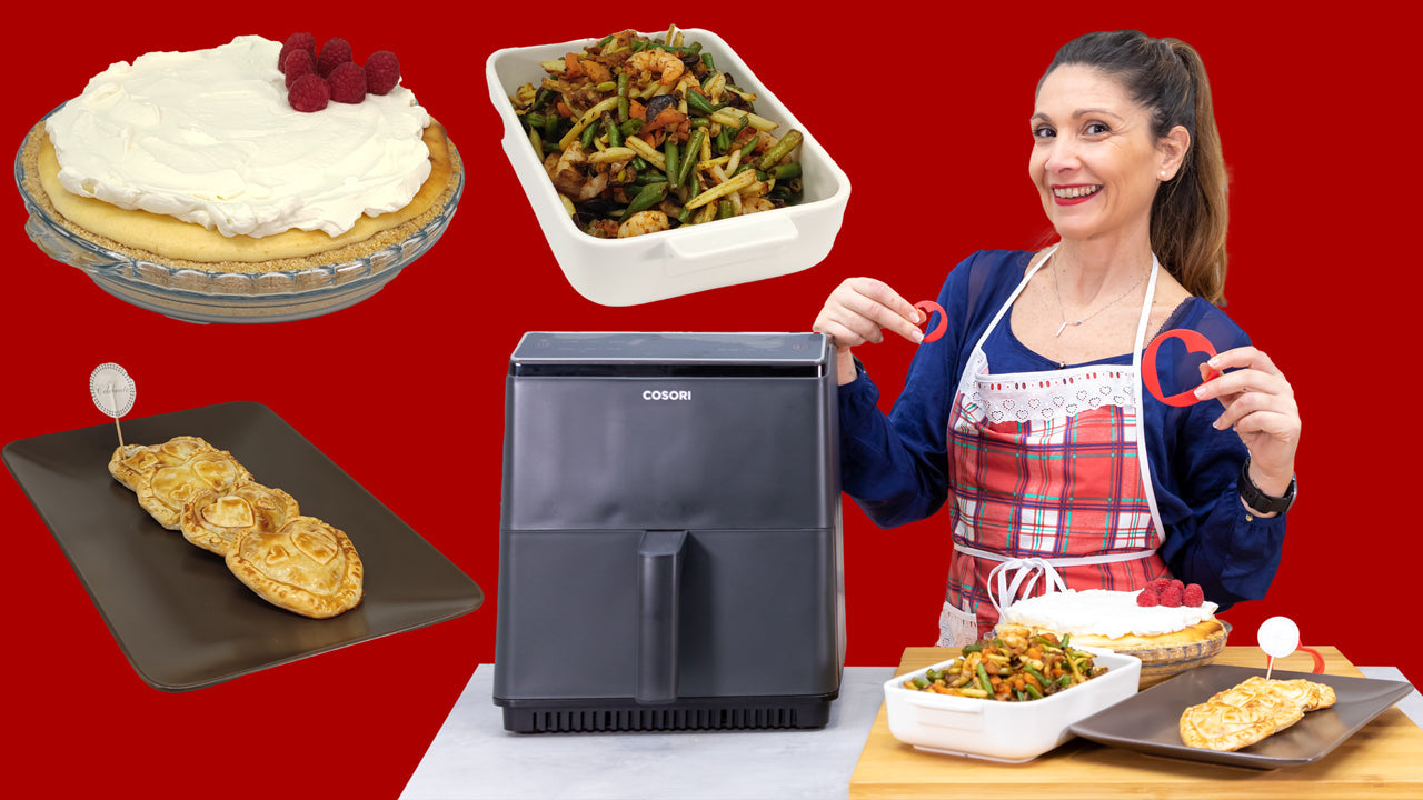 Menú ROMÁNTICO Air Fryer  Especial SAN VALENTÍN y Día de los ENAMORADOS
