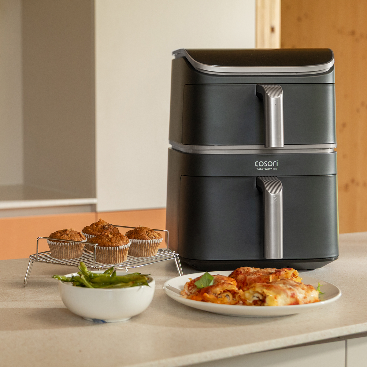 Cosori Freidora de aire Turbo Tower™ Pro Smart 10.8L Air Fryer