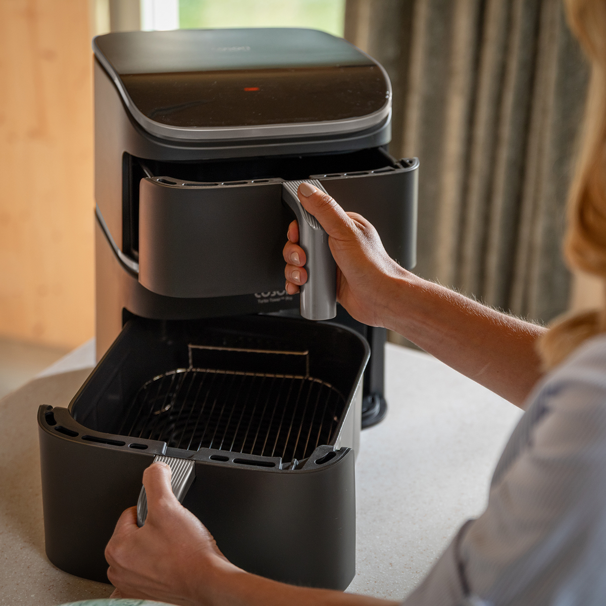 Cosori Freidora de aire Turbo Tower™ Pro Smart 10.8L Air Fryer