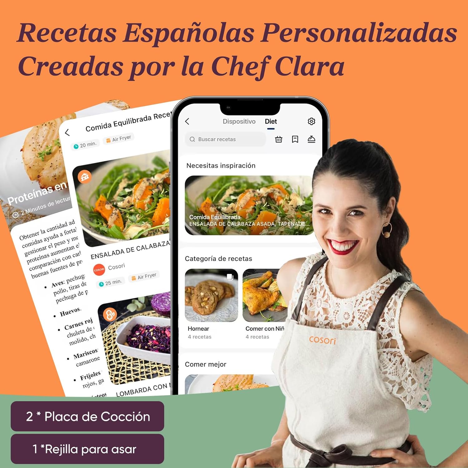 Cosori Freidora de aire Turbo Tower™ 10.8L Air Fryer