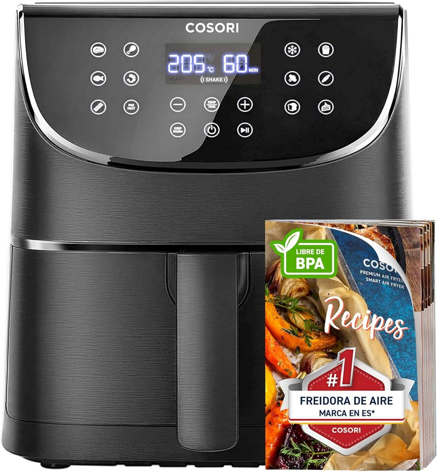 Cosori-Freidora sin Aceite-5,7 Litros-CP158