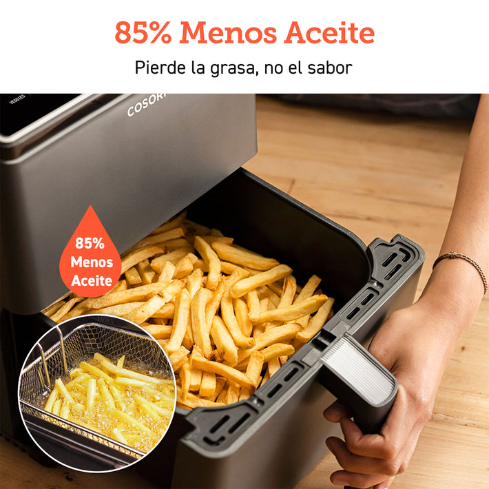 Cosori Freidora de Aire Inteligente 6,4L Dual Blaze