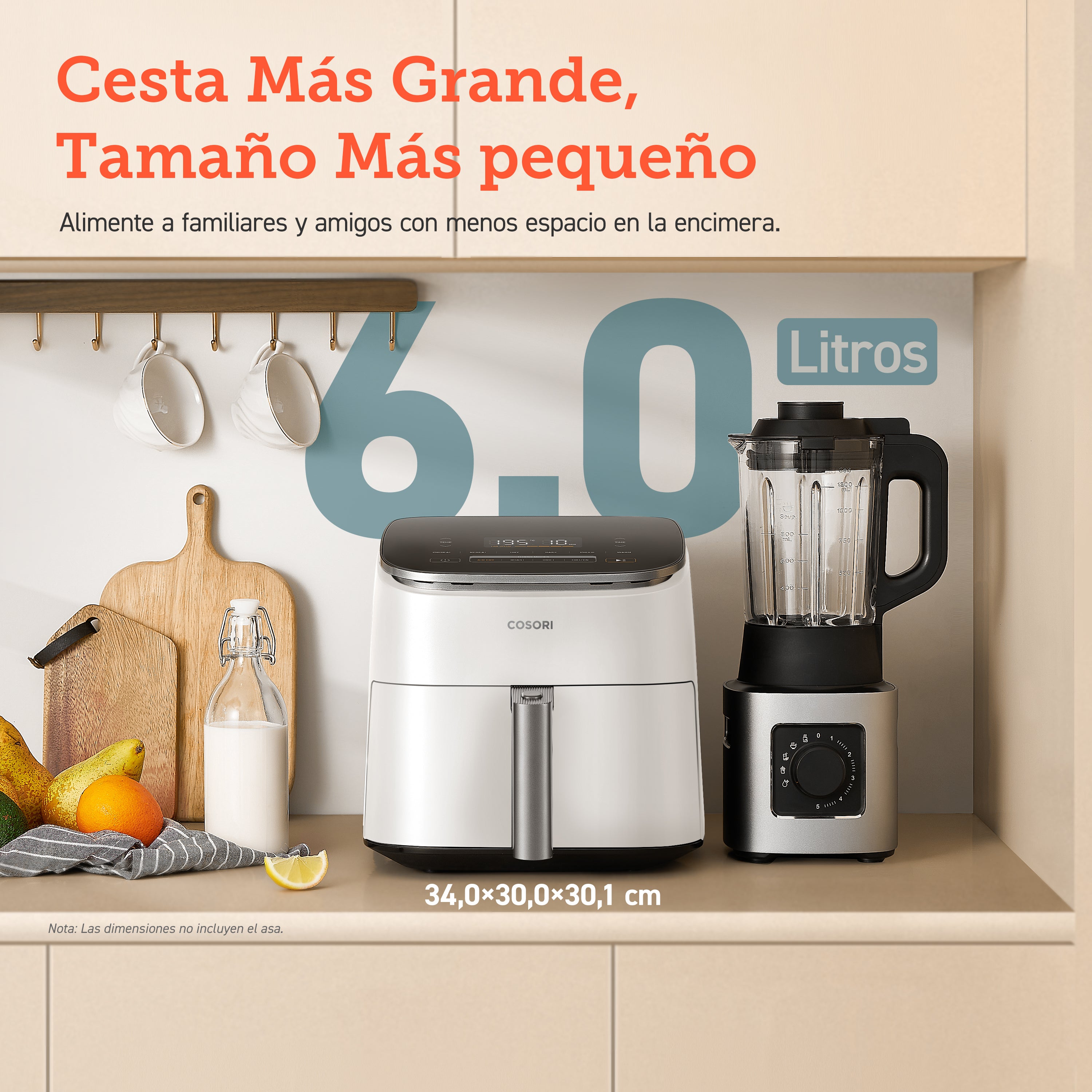 COSORI Freidora de Aire Turbo Blaze™ 6L Air Fryer