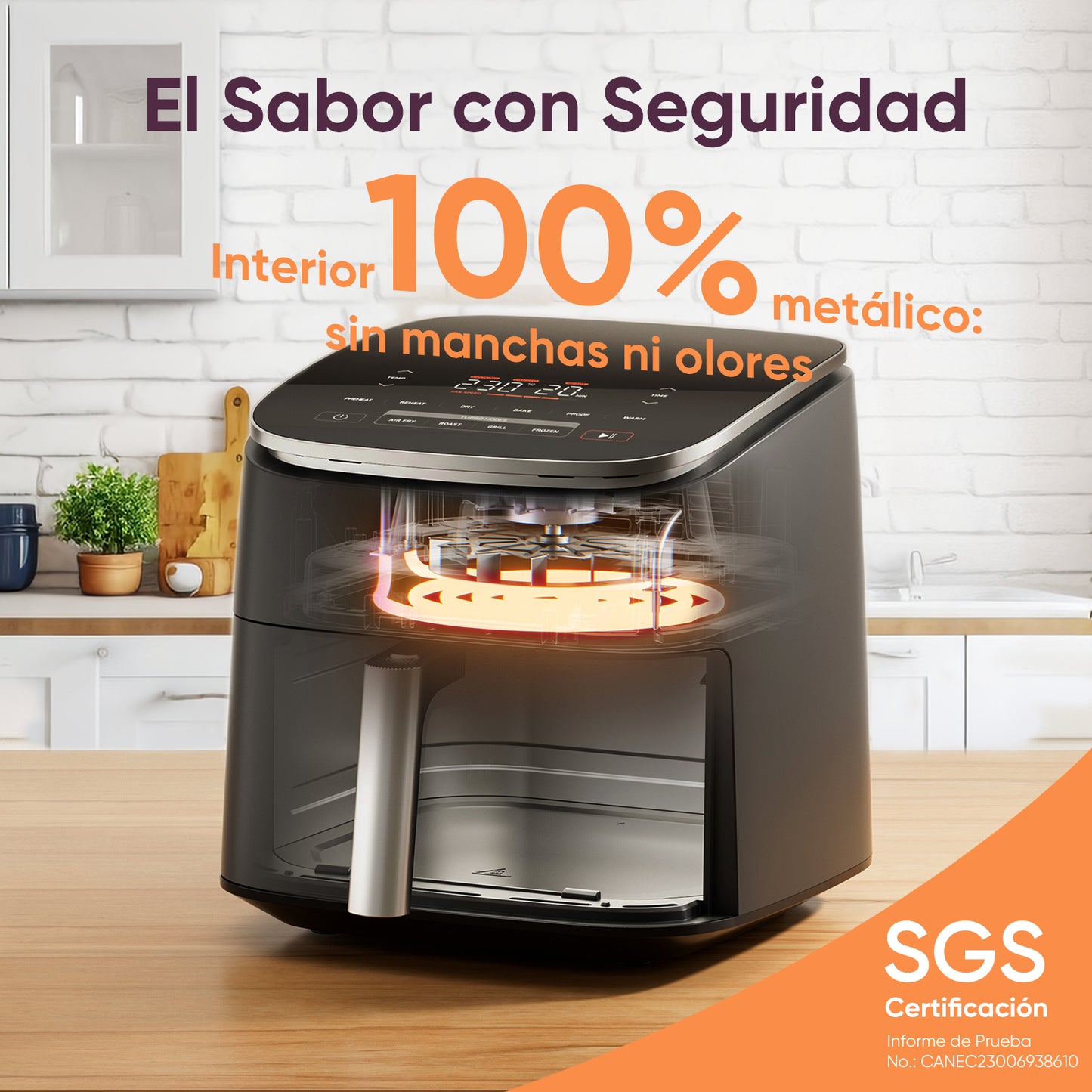 COSORI Freidora de Aire Turbo Blaze™ 6L Air Fryer