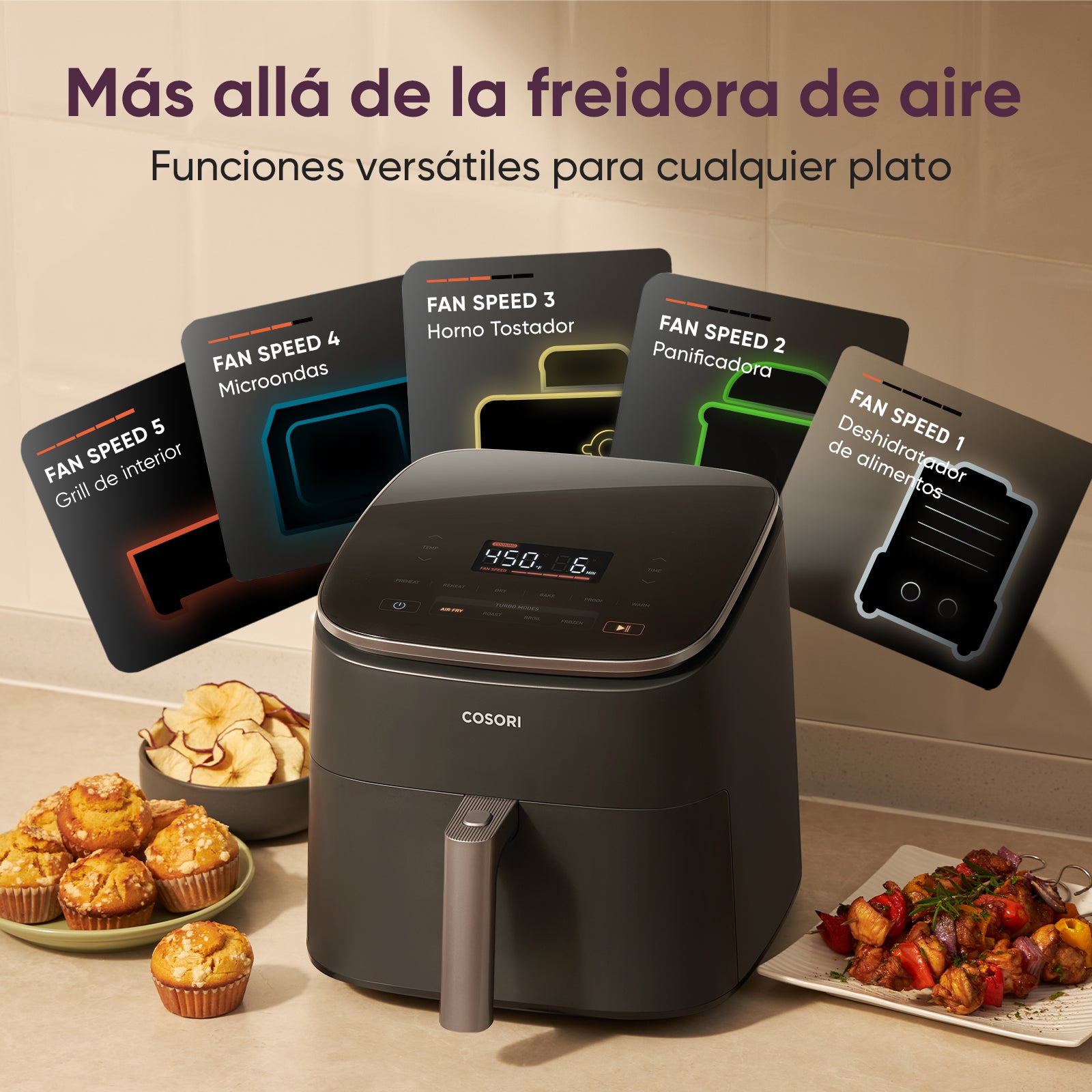COSORI Freidora de Aire Turbo Blaze™ 6L Air Fryer