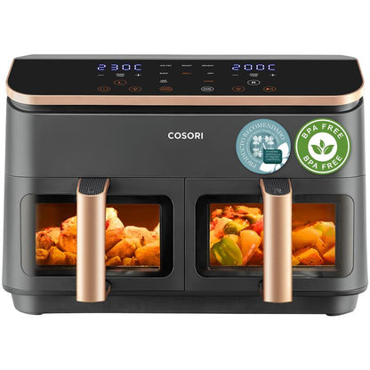 Cosori Freidora de Aire Grande con Doble Cesta 8,5L Air Fryer