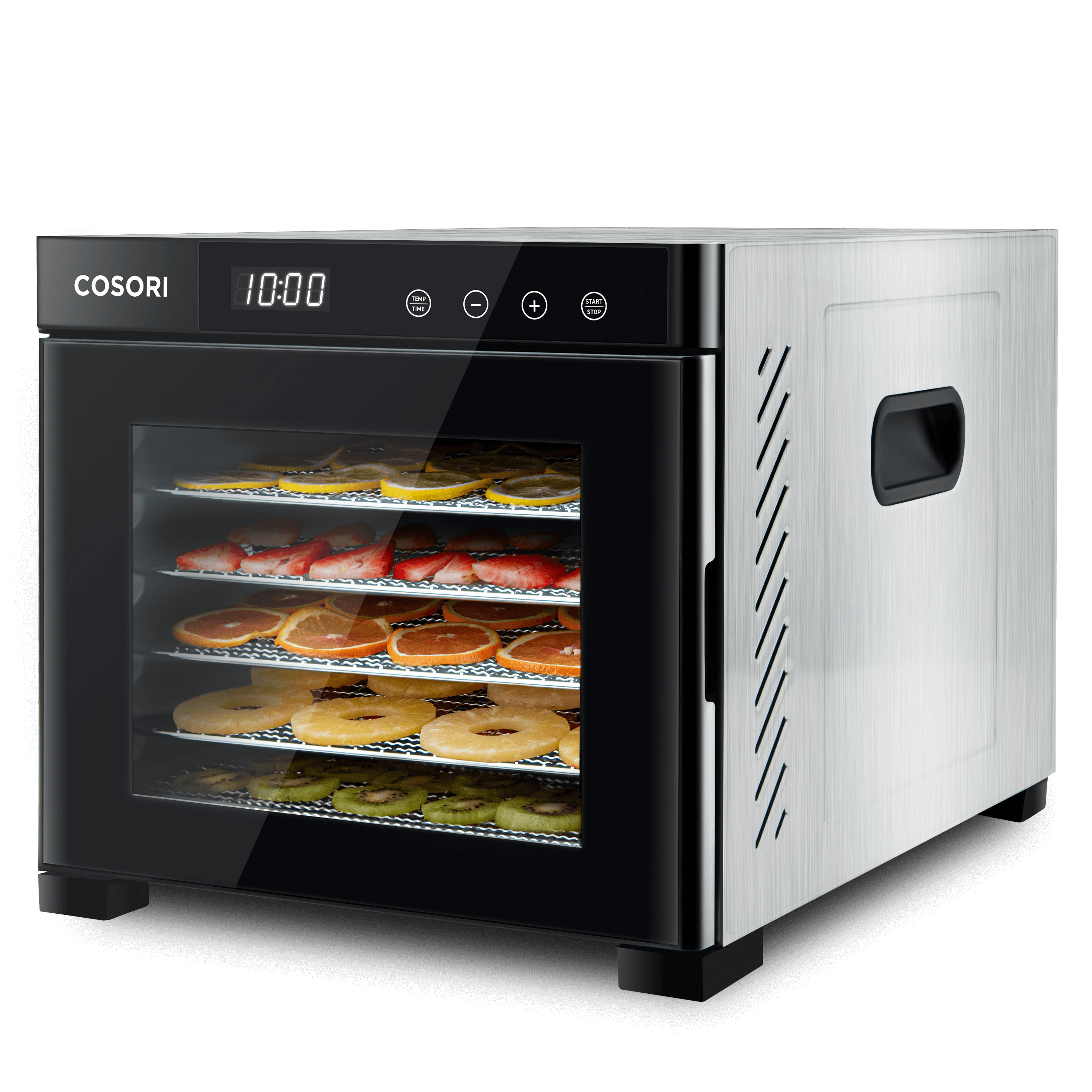 Cosori-Deshidratador de Acero Inoxidable-CP267-FD-Negro